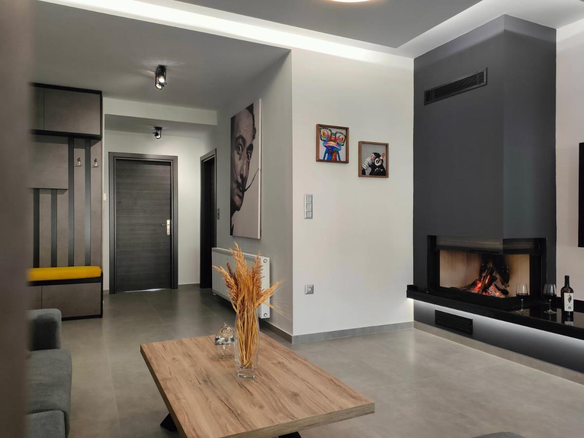 Meteora Scenic Loft Daire Kalampáka Dış mekan fotoğraf