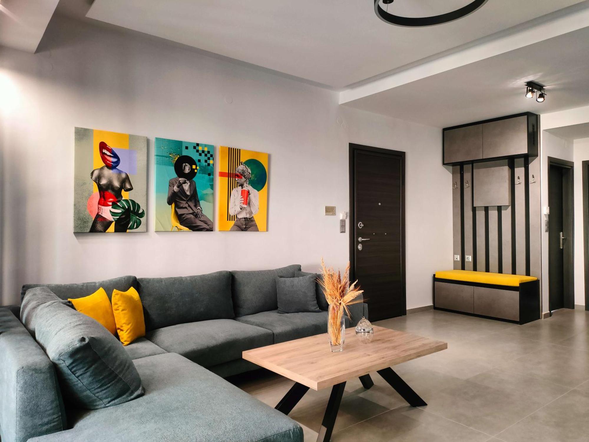Meteora Scenic Loft Daire Kalampáka Dış mekan fotoğraf