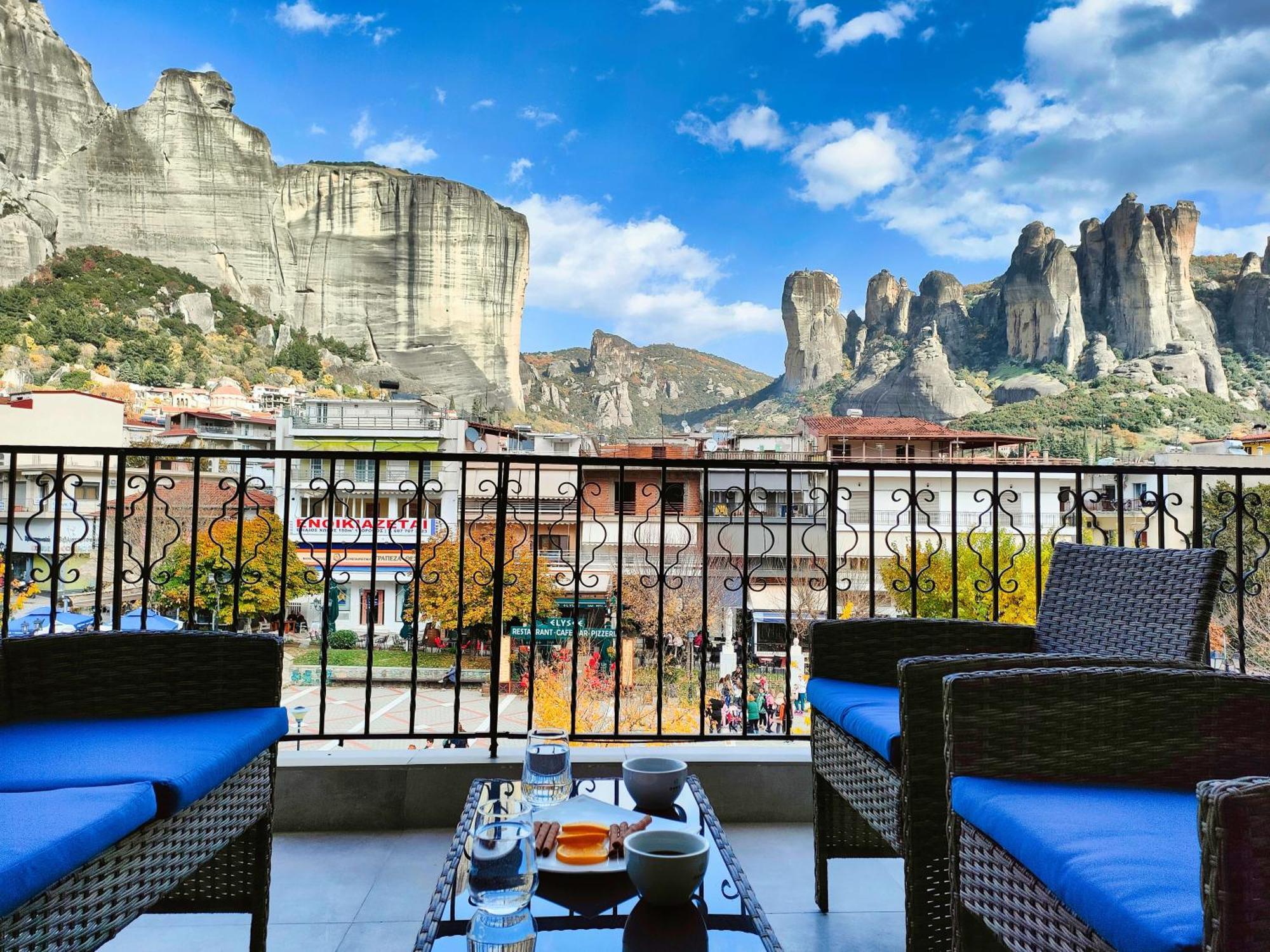 Meteora Scenic Loft Daire Kalampáka Dış mekan fotoğraf